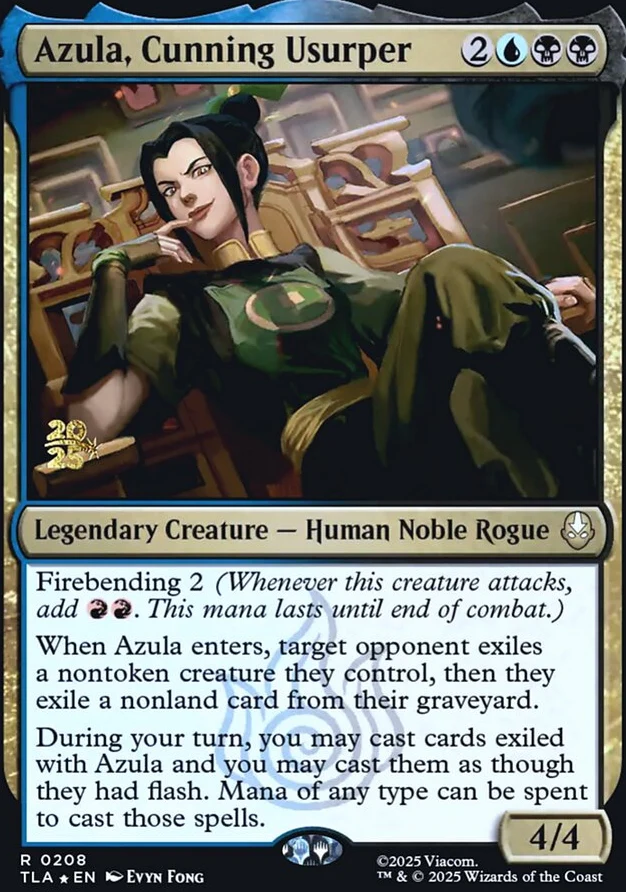 Azula, Cunning Usurper [ #0208 ] (TLA-R) - Image 3