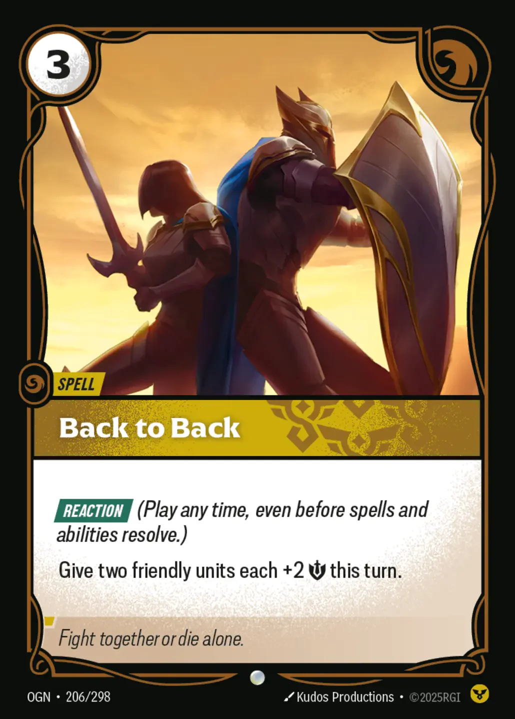 Back to Back - 206/298 (OGN) Common
