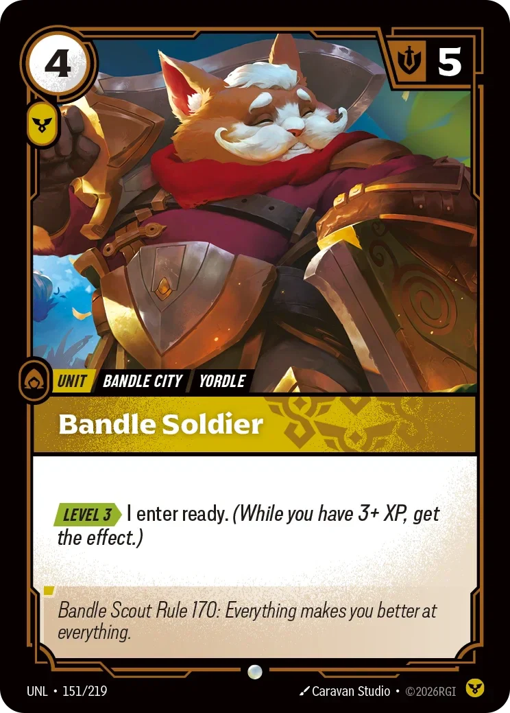 Bandle Soldier - 151/219 (UNL)  Common