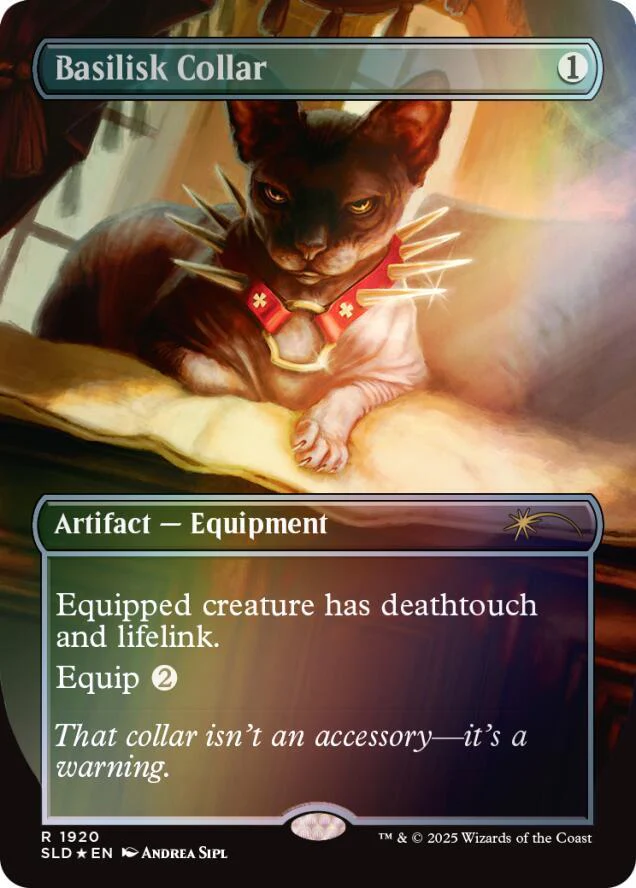 Basilisk Collar [ #1920 ] (SLD-R-FOIL)