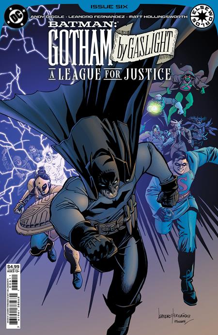 BATMAN GOTHAM BY GASLIGHT A LEAGUE FOR JUSTICE #6 (OF 6) CVR A LEANDRO FERNANDEZ - Image 2