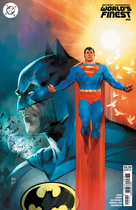 BATMAN SUPERMAN WORLDS FINEST #50 CVR D ROD REIS CARD STOCK VAR