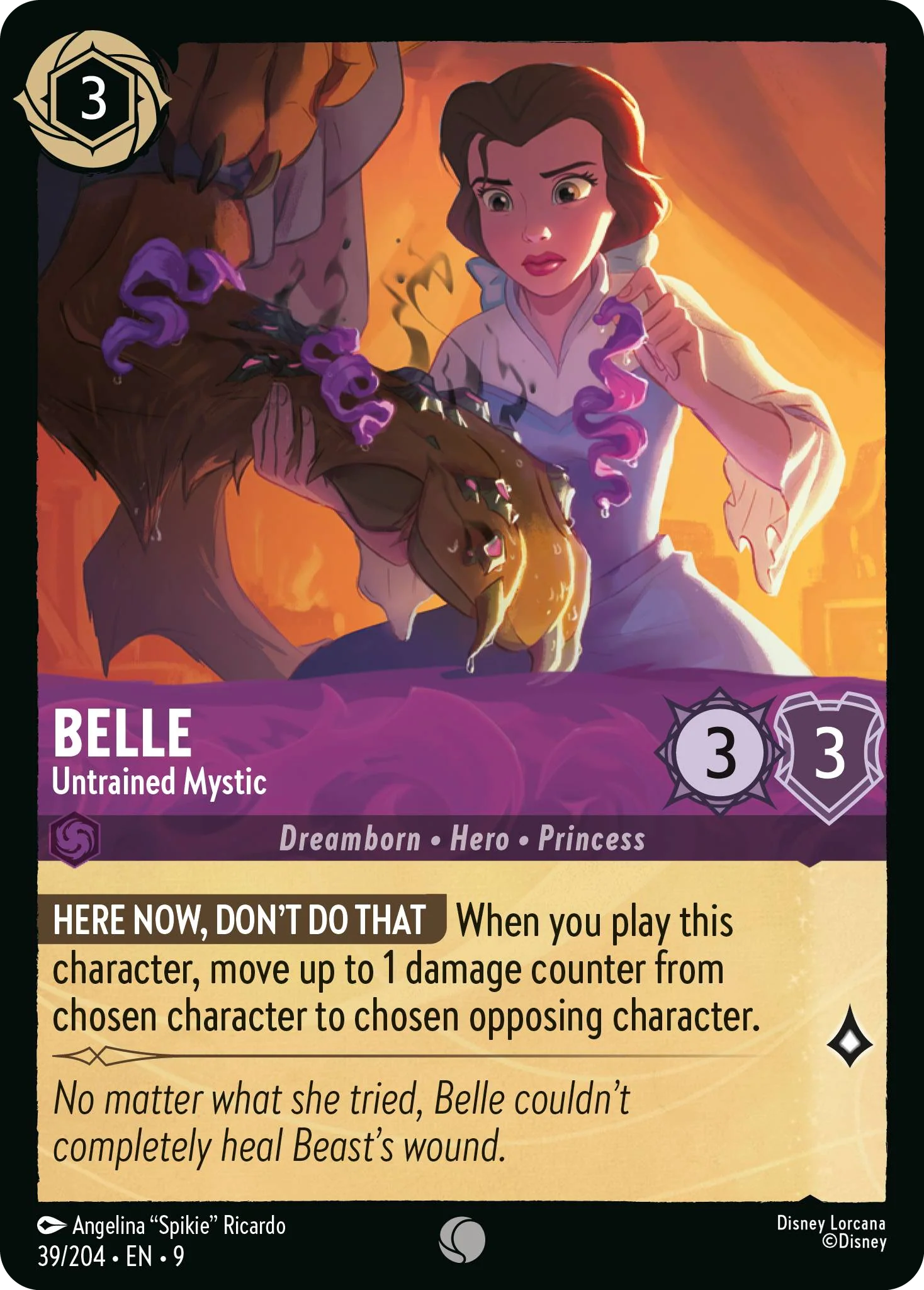 Belle - Untrained Mystic (Fabled - 039/204)  Common