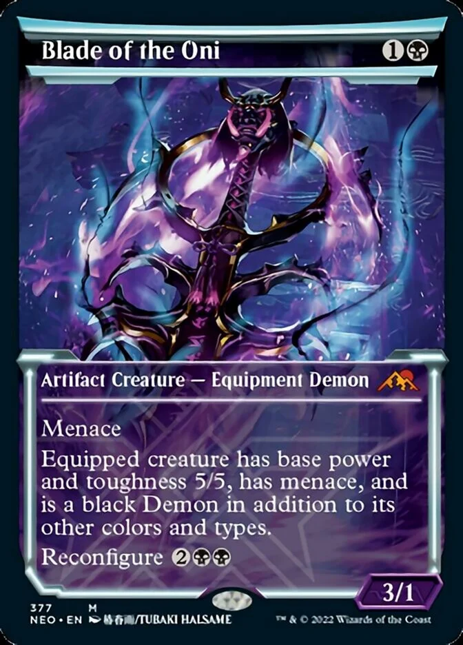 Blade of the Oni [ #377 Soft Glow Showcase ] (NEO-M)