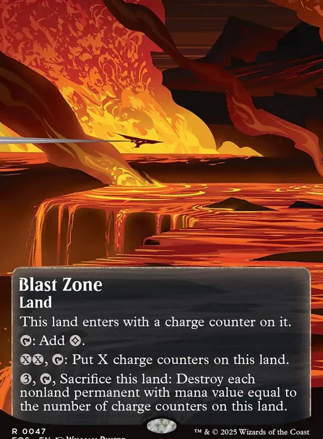 Blast Zone [ #0047 Poster Stellar Sights ] (EOS-R)