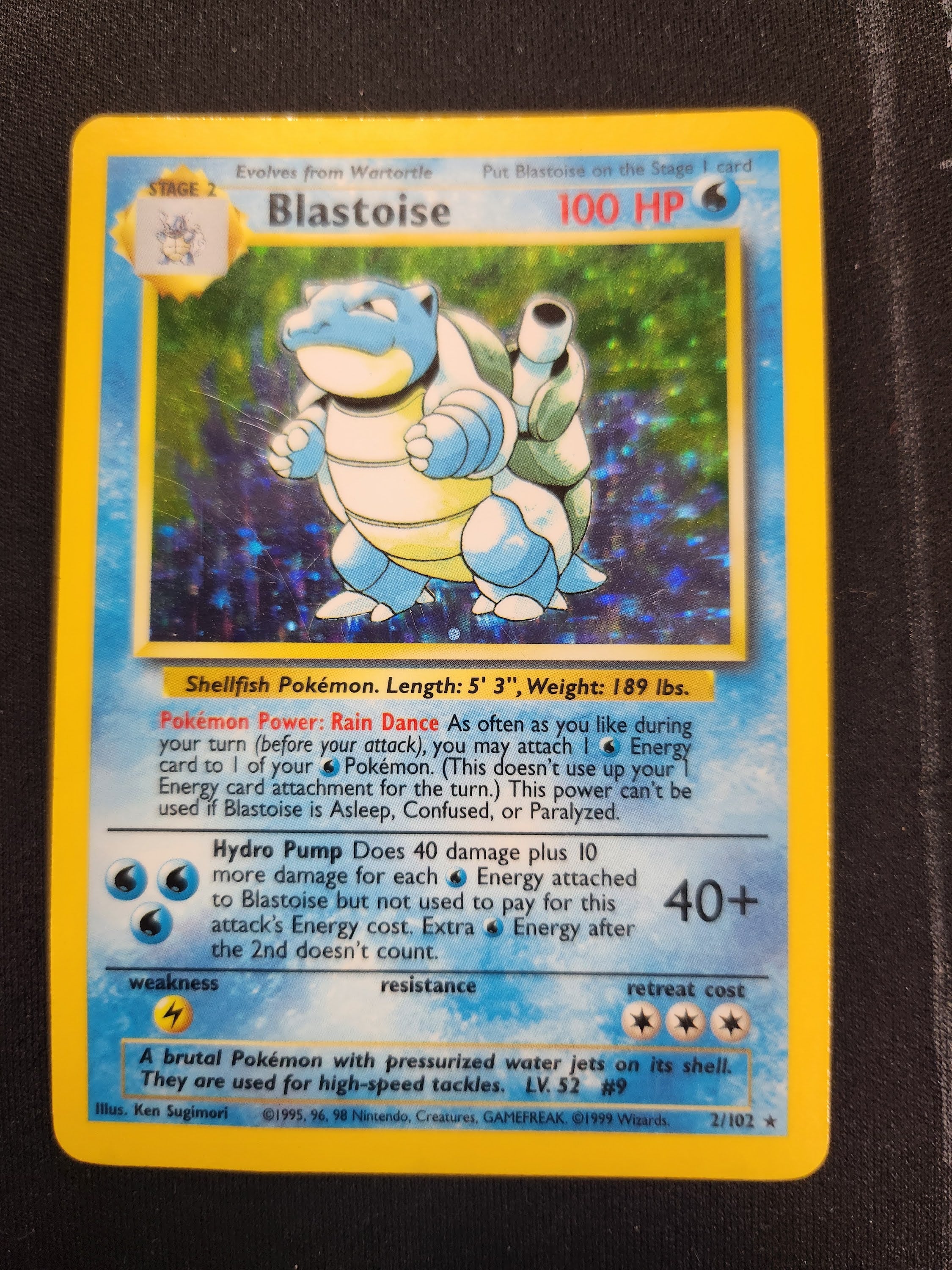 Blastoise - 002/102 (BS) - Image 3