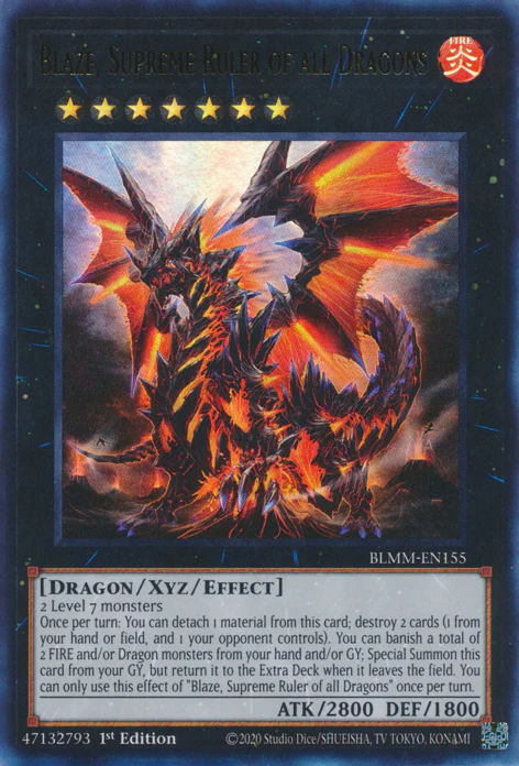 Blaze, Supreme Ruler of all Dragons (BLMM-EN155)