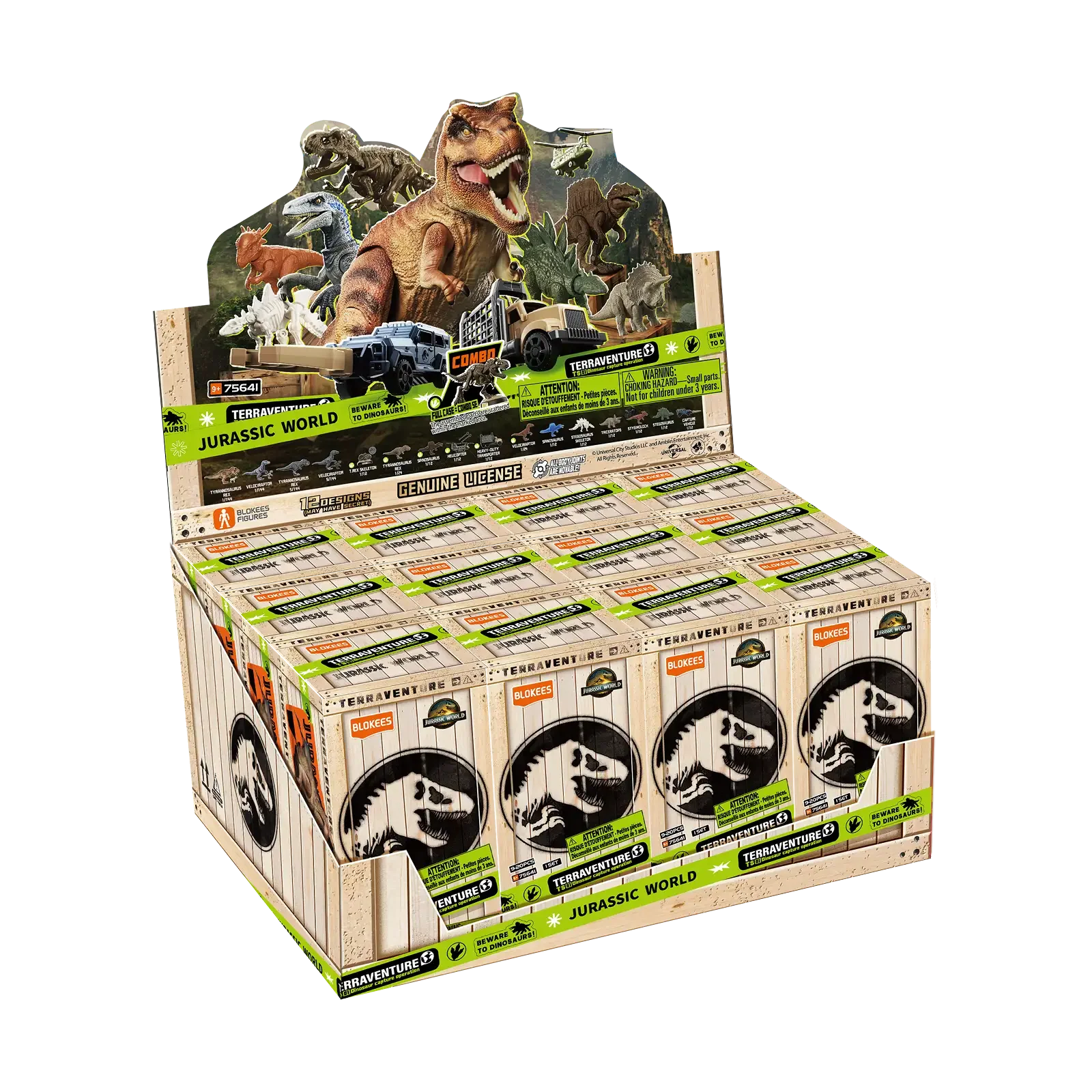 Blokees: Jurassic World Terraventure - Dinosaur Capture Operation BLIND BOX - Image 2