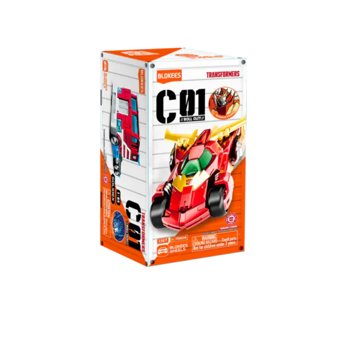 Blokees: Transformers - Wheels C1 Roll Out Blind Box - Image 2