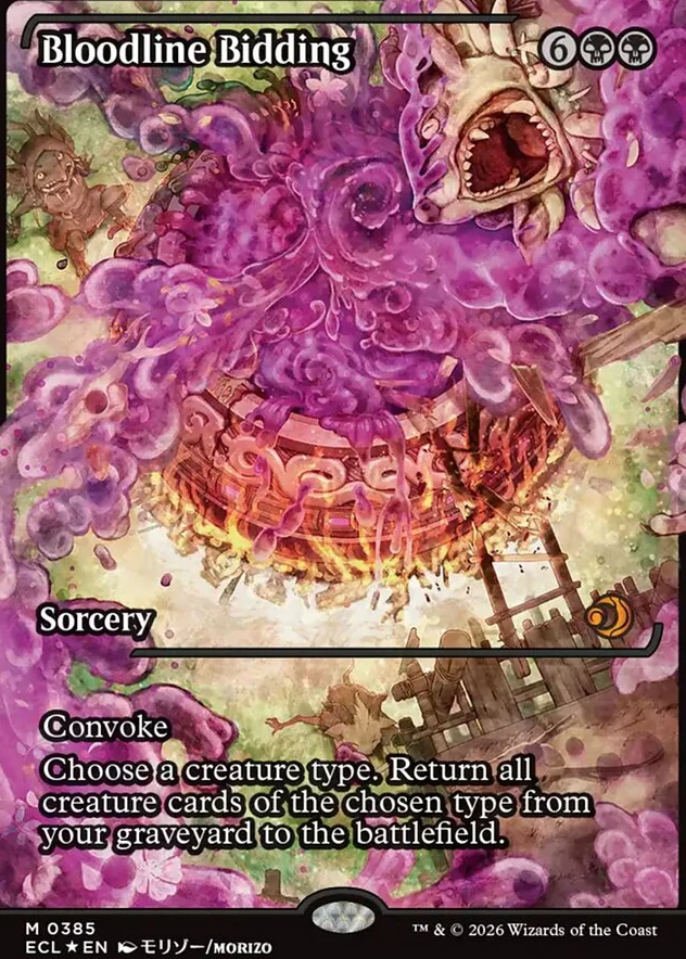 Bloodline Bidding [ #0385 Japanese Showcase ] (ECL-M)