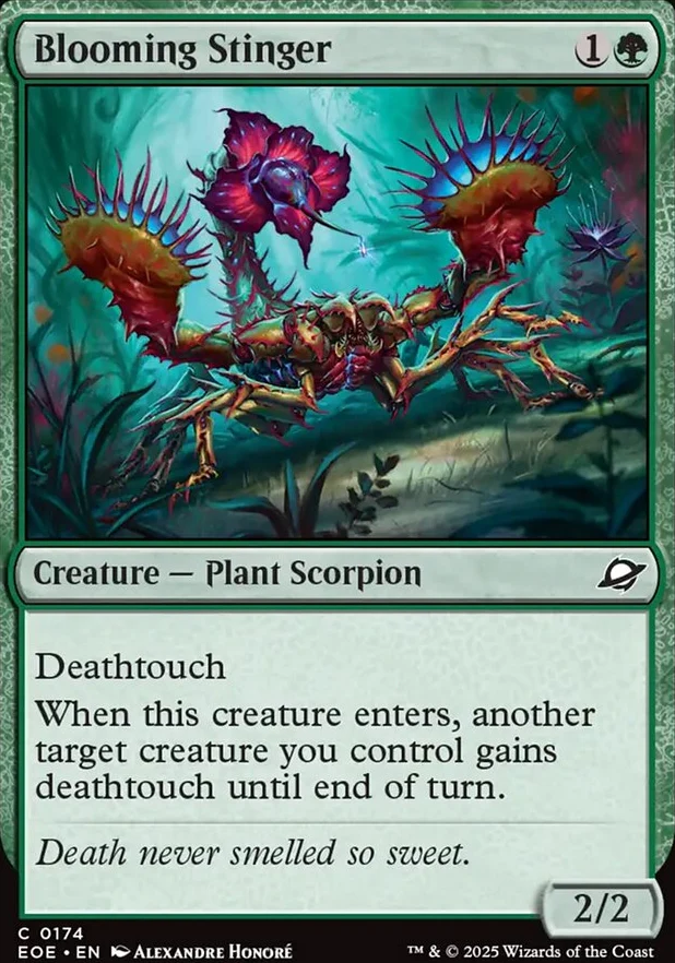 Blooming Stinger [ #0174 ] (EOE-C)