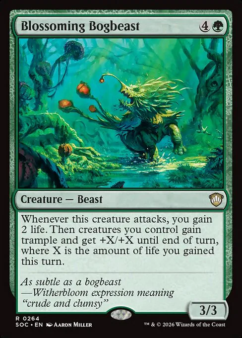 Blossoming Bogbeast [ #0264 ] (SOC-R)