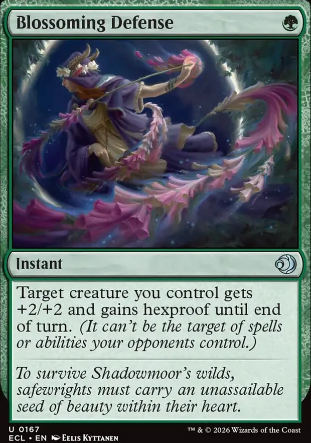 Blossoming Defense [ #0167 ] (ECL-U)