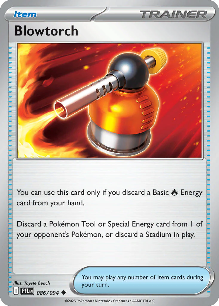 Blowtorch - 086/094 (PFL) Uncommon