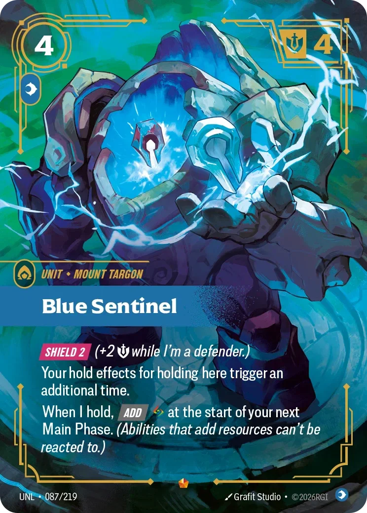 Blue Sentinel - 087/219 (UNL)  Epic