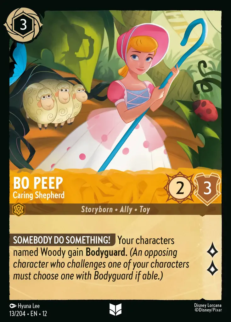 Bo Peep - Caring Shepherd (Wilds Unknown 013/204) Uncommon