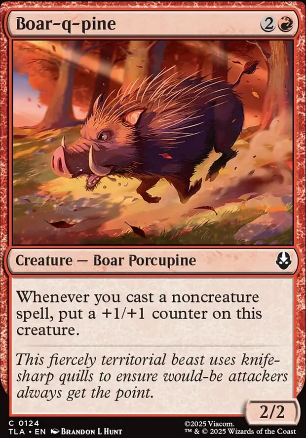 Boar-q-pine [ #0124 ] (TLA-C)