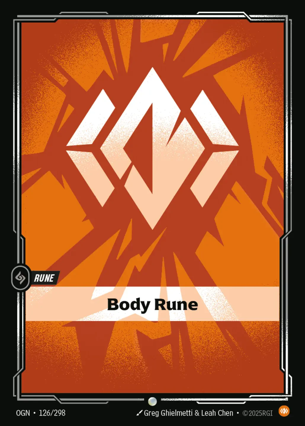 Body Rune - 126/298 (OGN) Common