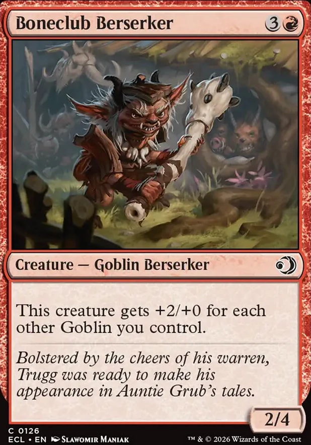 Boneclub Berserker [ #0126 ] (ECL-C) - Image 2