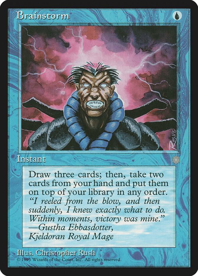 Brainstorm (ICE-C) Moderatley Played
