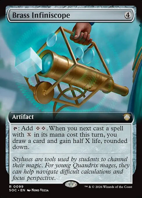 Brass Infiniscope [ #0099 Extended Art ] (SOC-R)