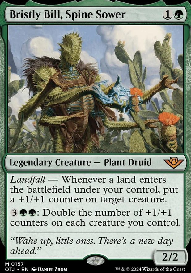 Bristly Bill, Spine Sower [#0157] (OTJ-M)