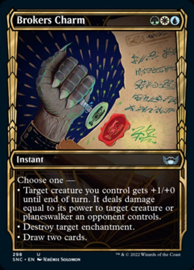 Brokers Charm [ #298 Golden Age Showcase ] (SNC-U)
