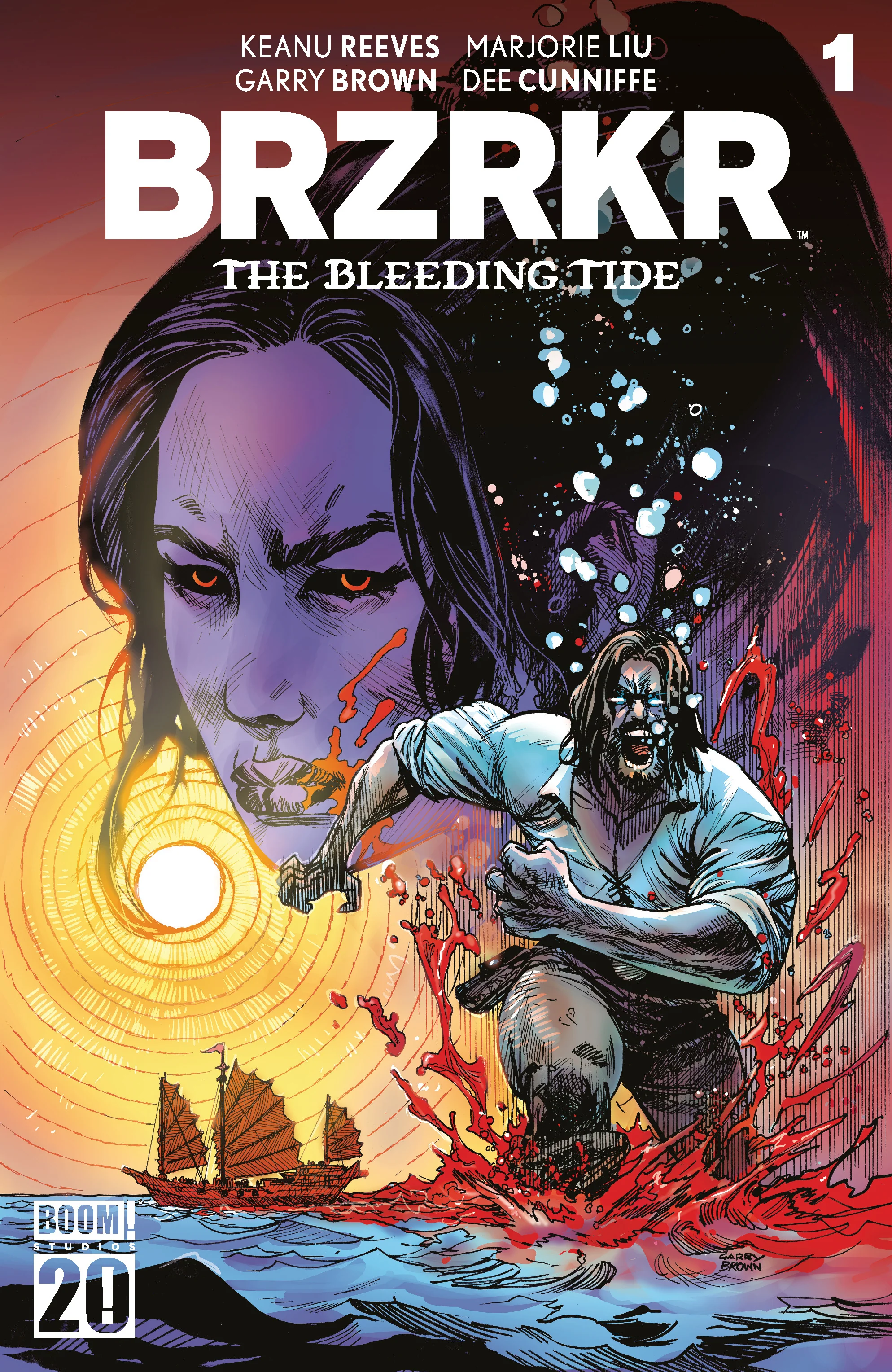 BRZRKR: The Bleeding Tide #1 A Main (Dressed, Brown)