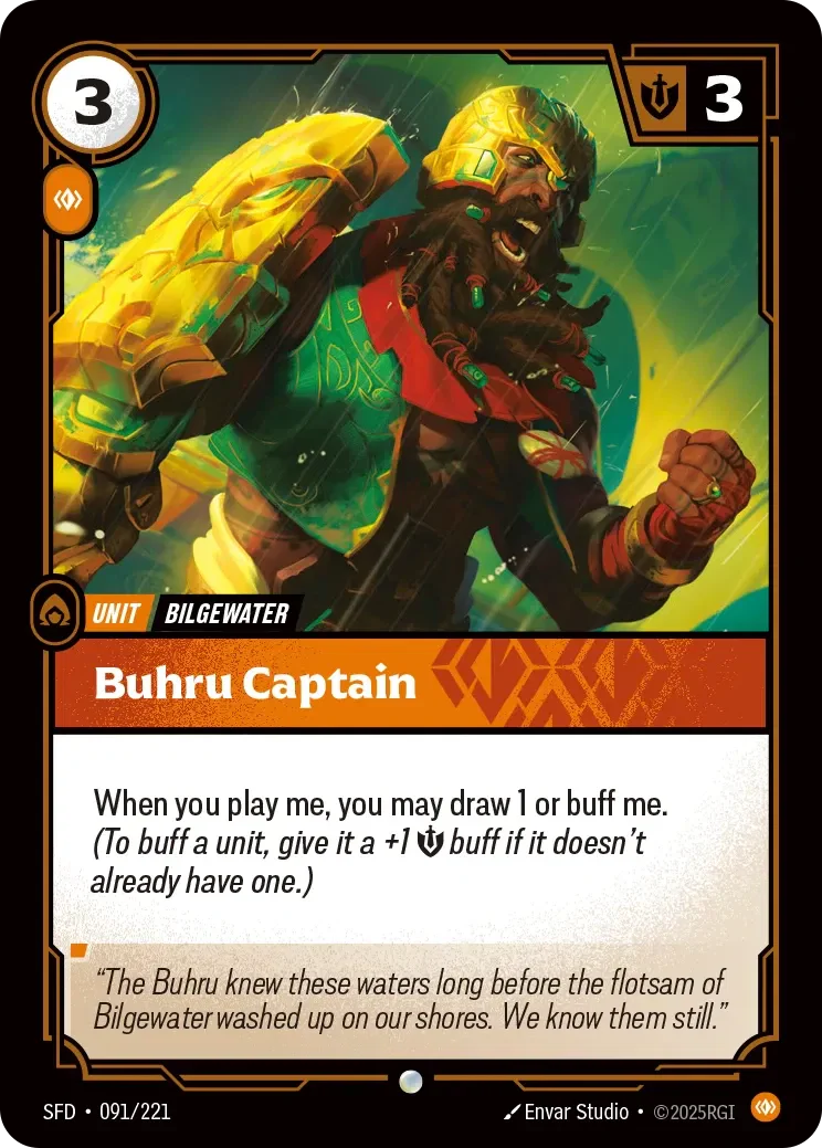 Buhru Captain - 091/221 (SFD) Common