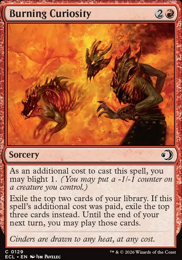 Burning Curiosity [ #0129 ] (ECL-C) - Image 2