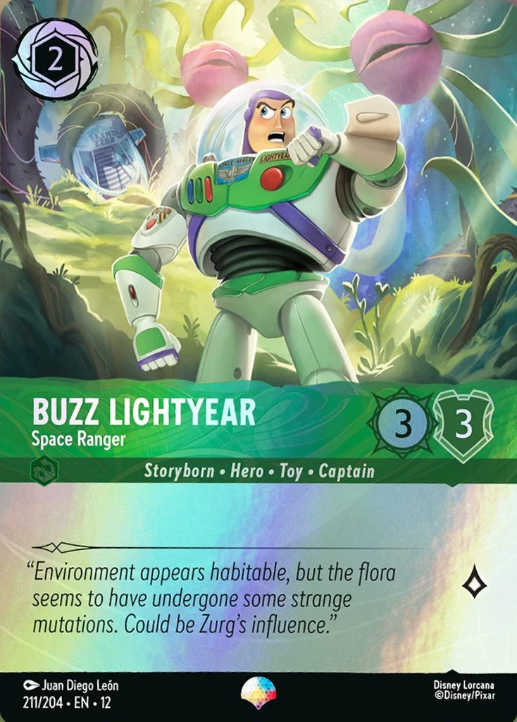 Buzz Lightyear - Space Ranger (Wilds Unknown 211/204) Epic