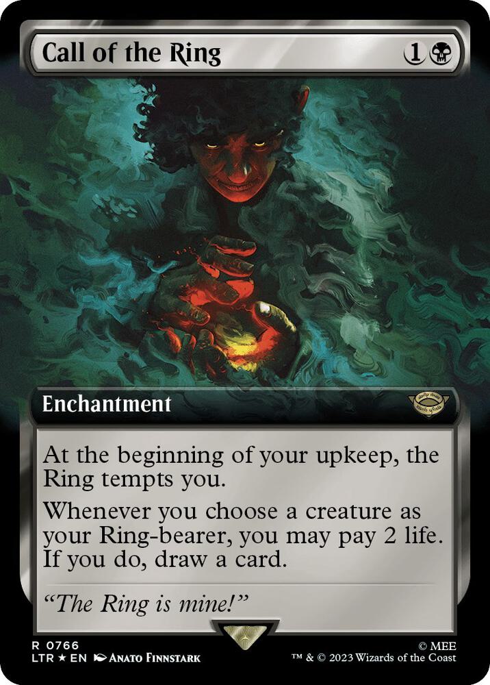 Call of the Ring [#0766 Extended Art Surge Foil] (LTR-R)