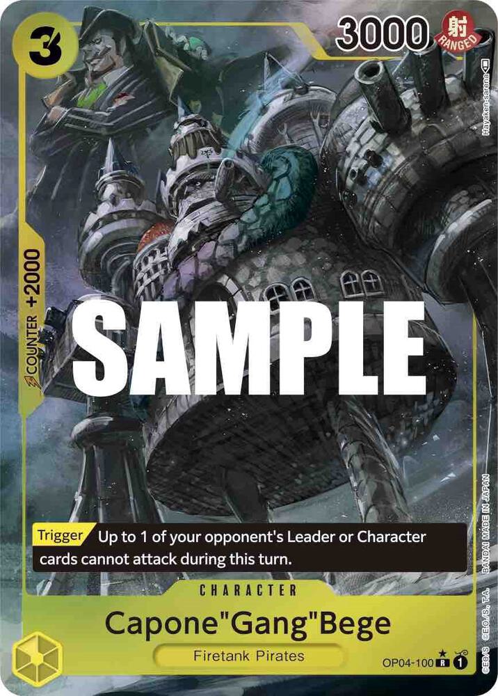 Capone "Gang" Bege (Alternate Art) (OP04-100)