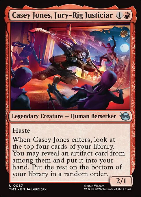 Casey Jones, Jury-Rig Justiciar [ #0087 ] (TMT-U) - Image 2