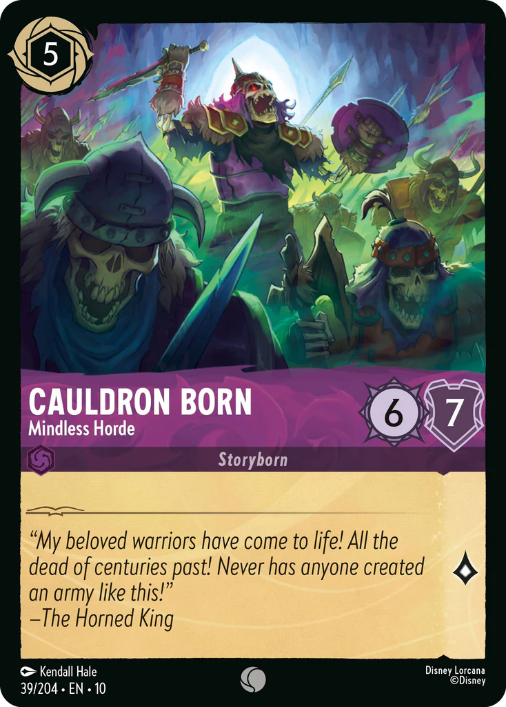 Cauldron Born - Mindless Horde (039/204 - Whispers in the Well) Common
