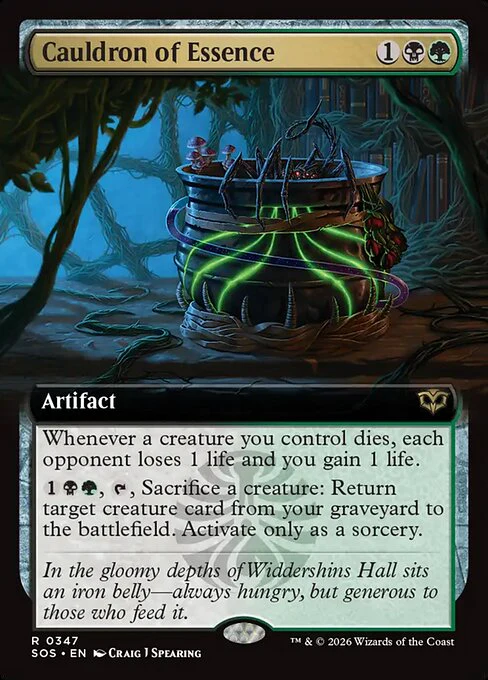 Cauldron of Essence [ #0347 Extended Art ] (SOS-R)