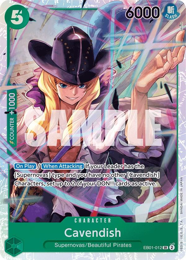 Cavendish - Extra Booster: Memorial Collection (EB01-012 SR)
