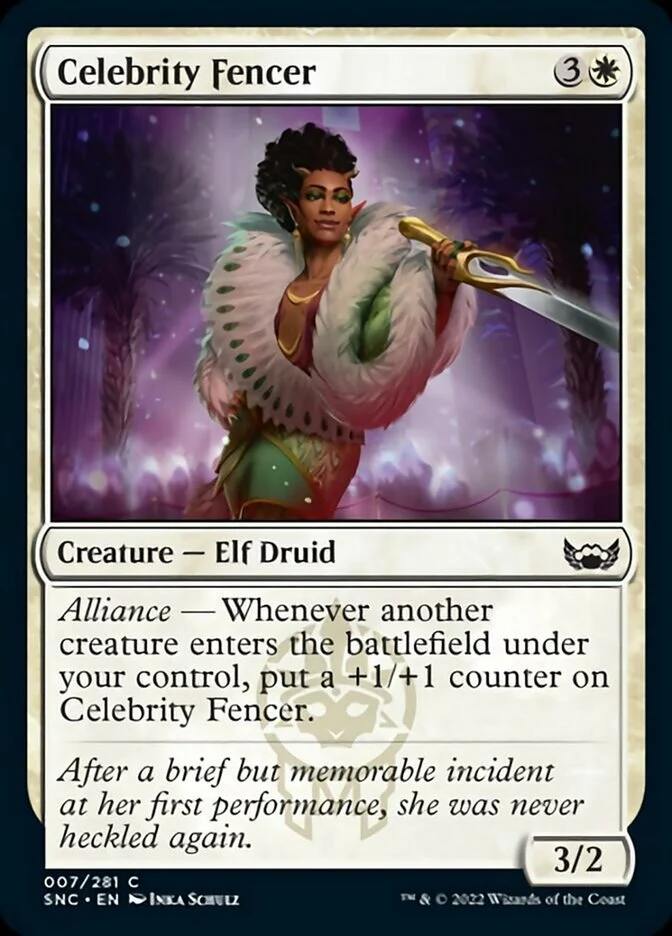 Celebrity Fencer [ #007/281 ] (SNC-C)
