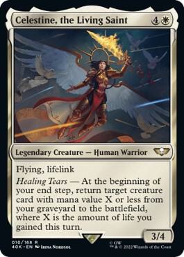 Celestine, the Living Saint (40K-R) Light Play