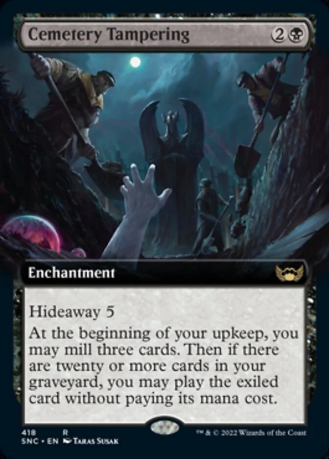 Cemetery Tampering [ #418 Extended Art ] (SNC-R)