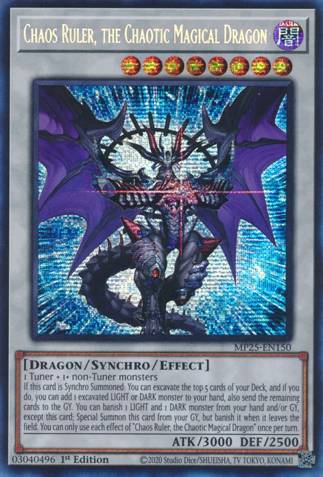 Chaos Ruler, the Chaotic Magical Dragon (MP25-EN150)