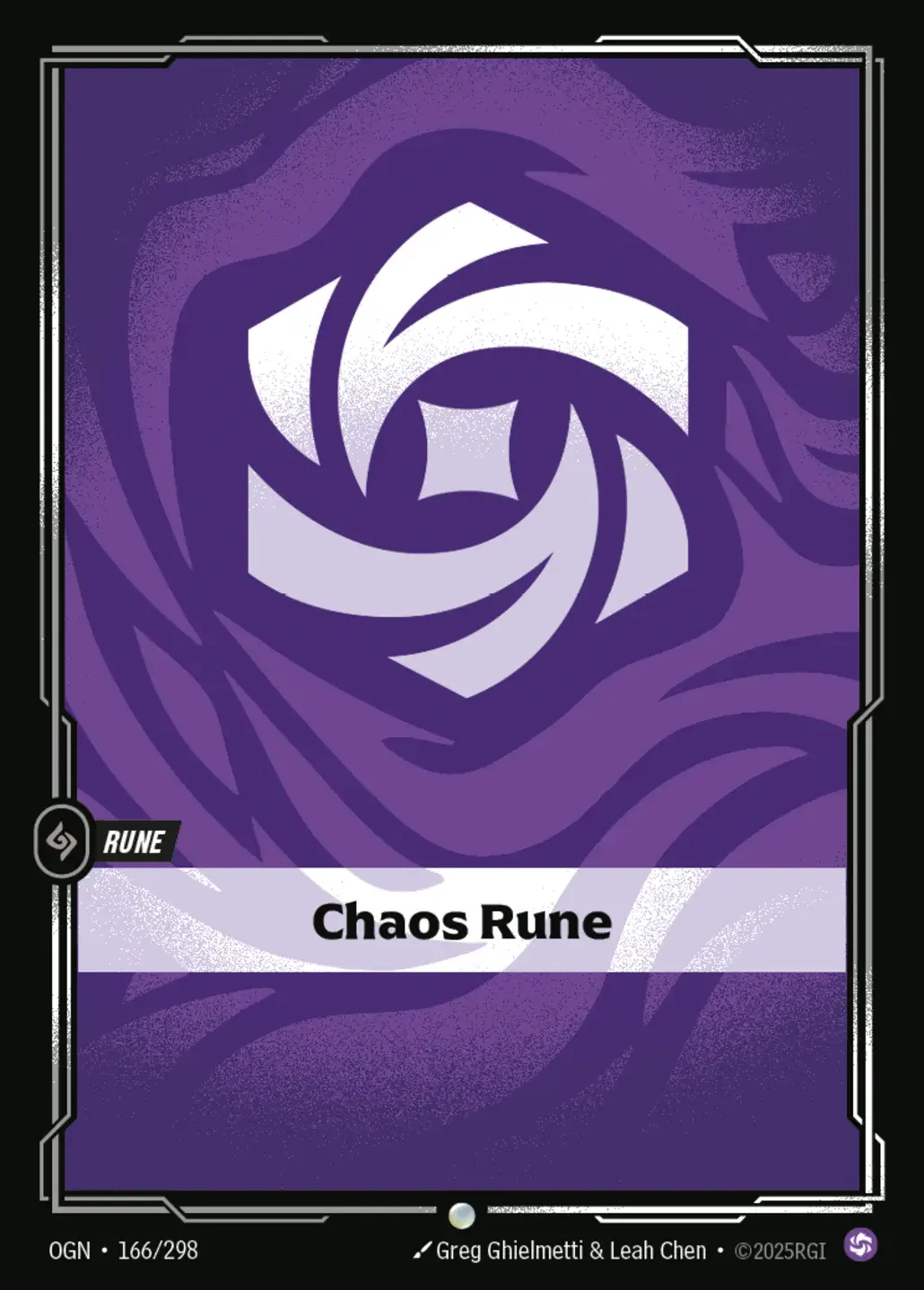 Chaos Rune - 166/298 (OGN) Common