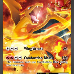Charizard EX  - XY121 (XY:PR) Promo - Damaged Holofoil