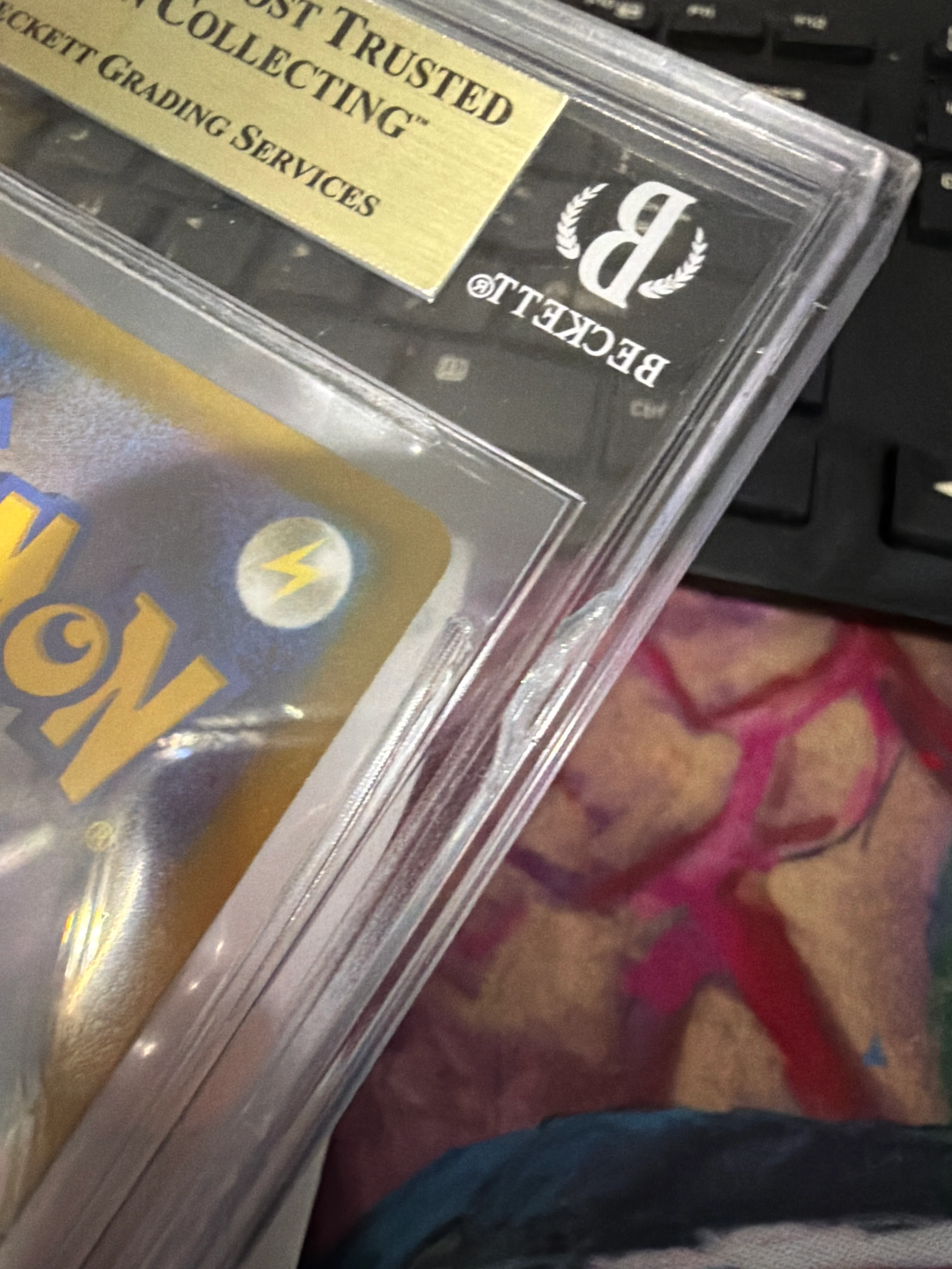 Charizard V - 103/100 (S9) Super Rare - Near Mint Holofoil (Graded - BECKETT 10) Japanese (SLAB DAMAGED - SEE RELATED IMAGE) - Image 3