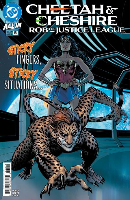 CHEETAH AND CHESHIRE ROB THE JUSTICE LEAGUE #5 (OF 6) CVR A NICOLA SCOTT - Image 2