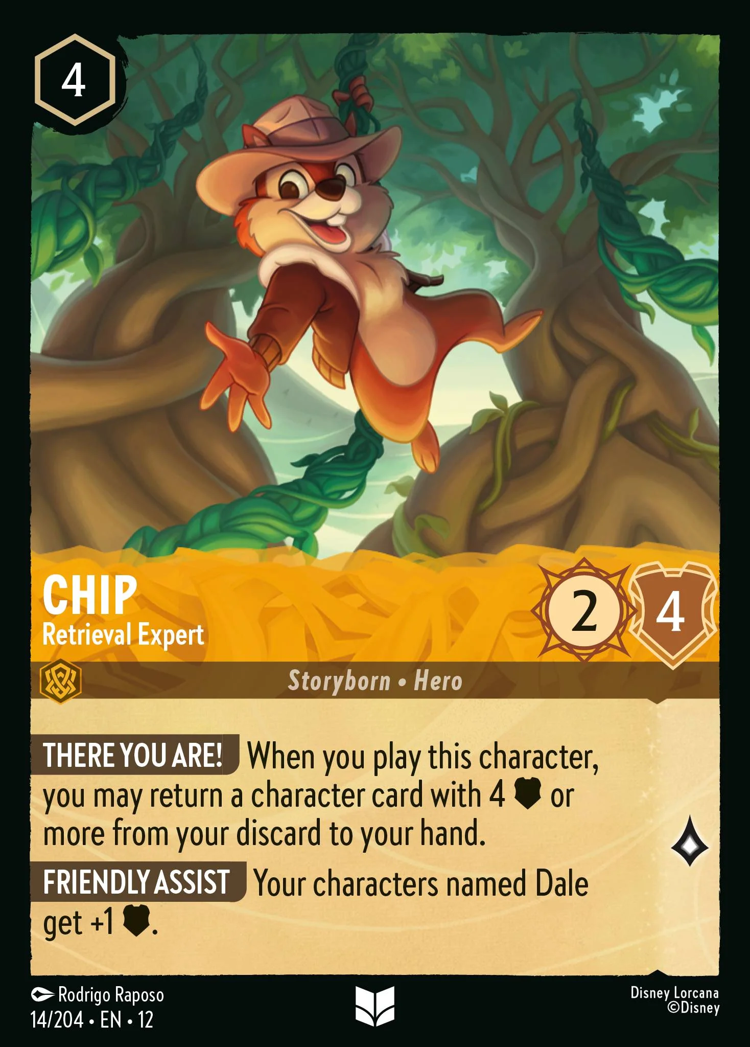 Chip - Retrieval Expert (Wilds Unknown 014/204) Uncommon