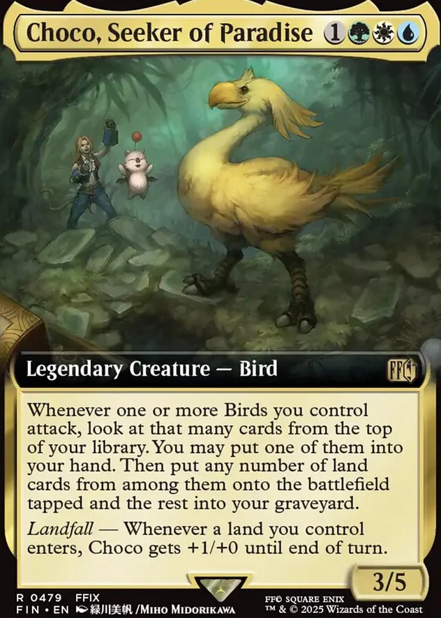 Choco, Seeker of Paradise [ #0479 Extended Art ] (FIN-R)