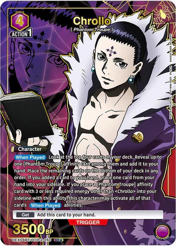 Chrollo (SR*) - UEX04BT: HUNTER X HUNTER Vol.2 (UEX04BT)