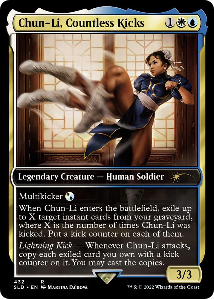 Chun-Li, Countless Kicks #432 (SLD-R)