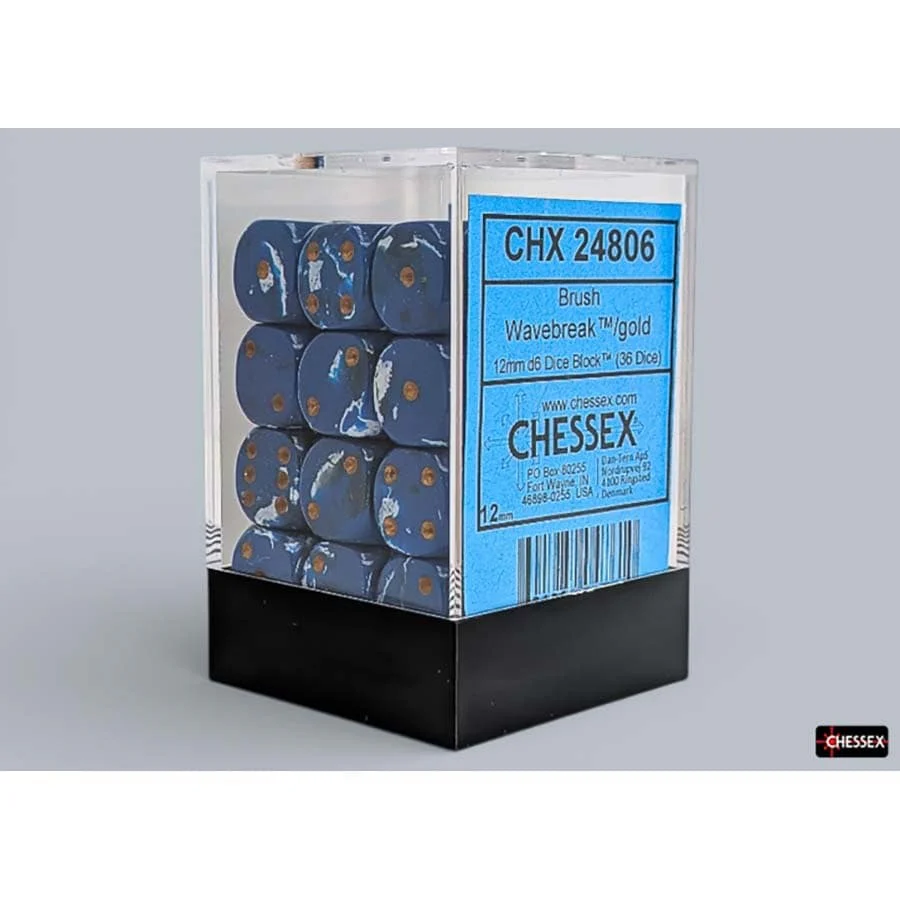 CHX24806: Brush - 12mm D6 Wavebreak (36)